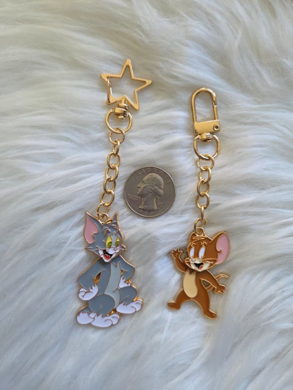 Tom & Jerry Keychain Set - Picture 3 of 6